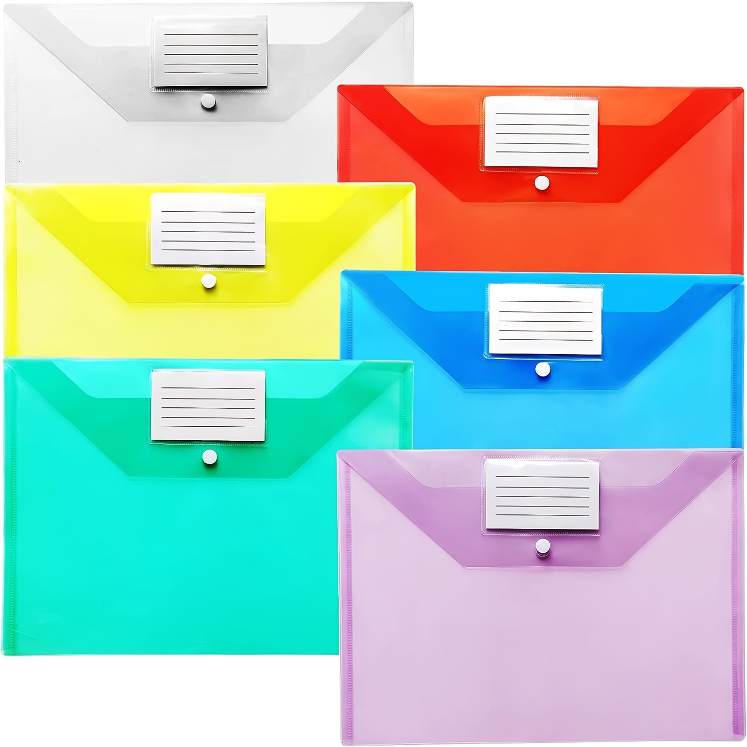 Plastic Envelopes With Seals American Letters A 4 - Temu