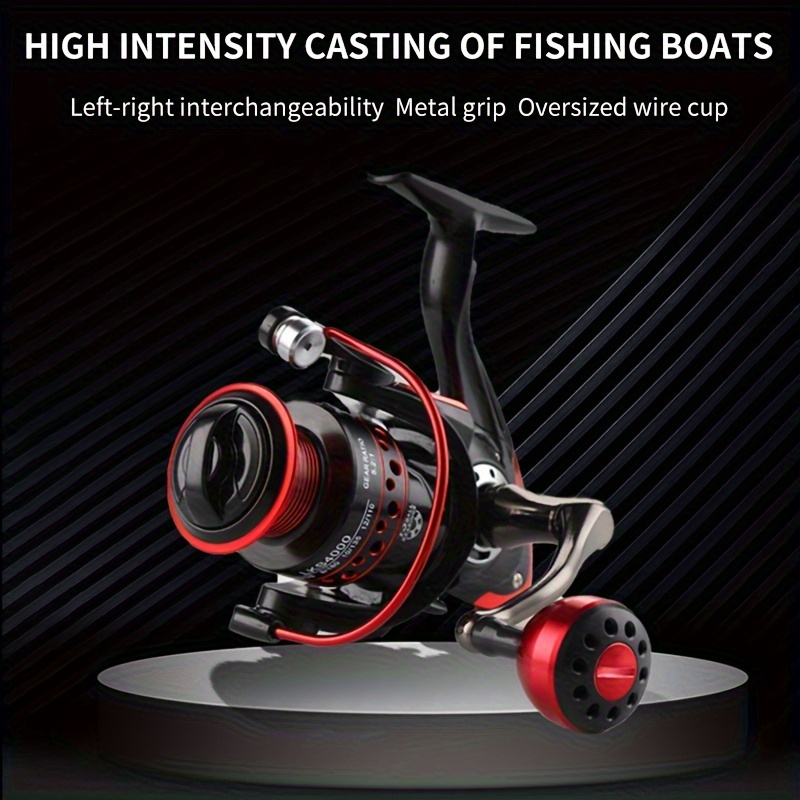 Lk Series 5.2:1 Gear Ratio Metal Spinning Reel Stainless - Temu