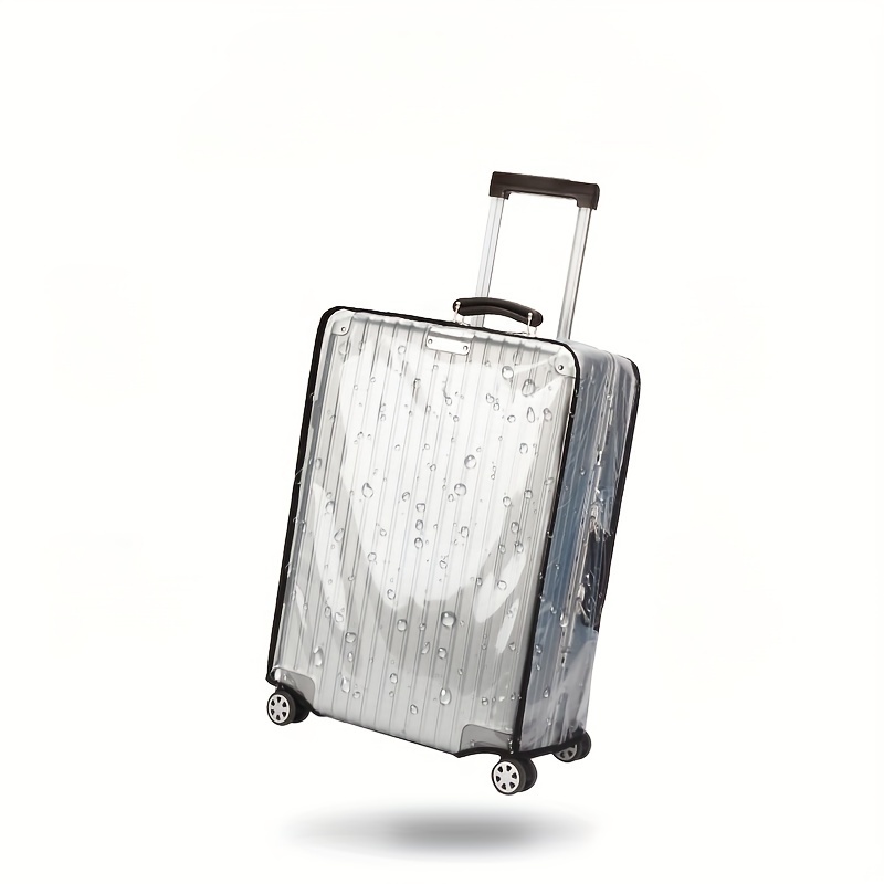 Luggage Cover Bag Pvc Clear Plastic Suitcase Cover - Temu Canada