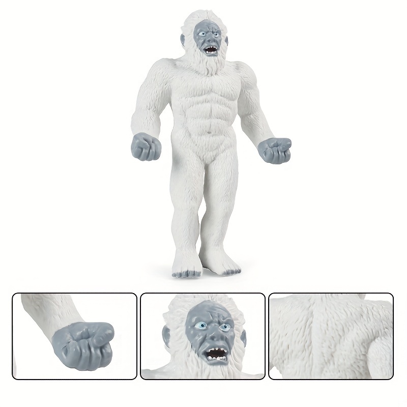 Yeti Toy  Plastic animal crafts, Creatures, Legendary creature