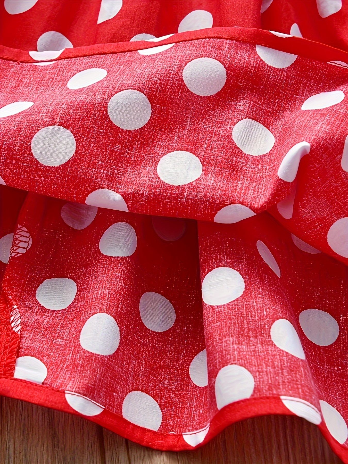 95%cotton cute polka dot print sleeveless dress - Temu New Zealand