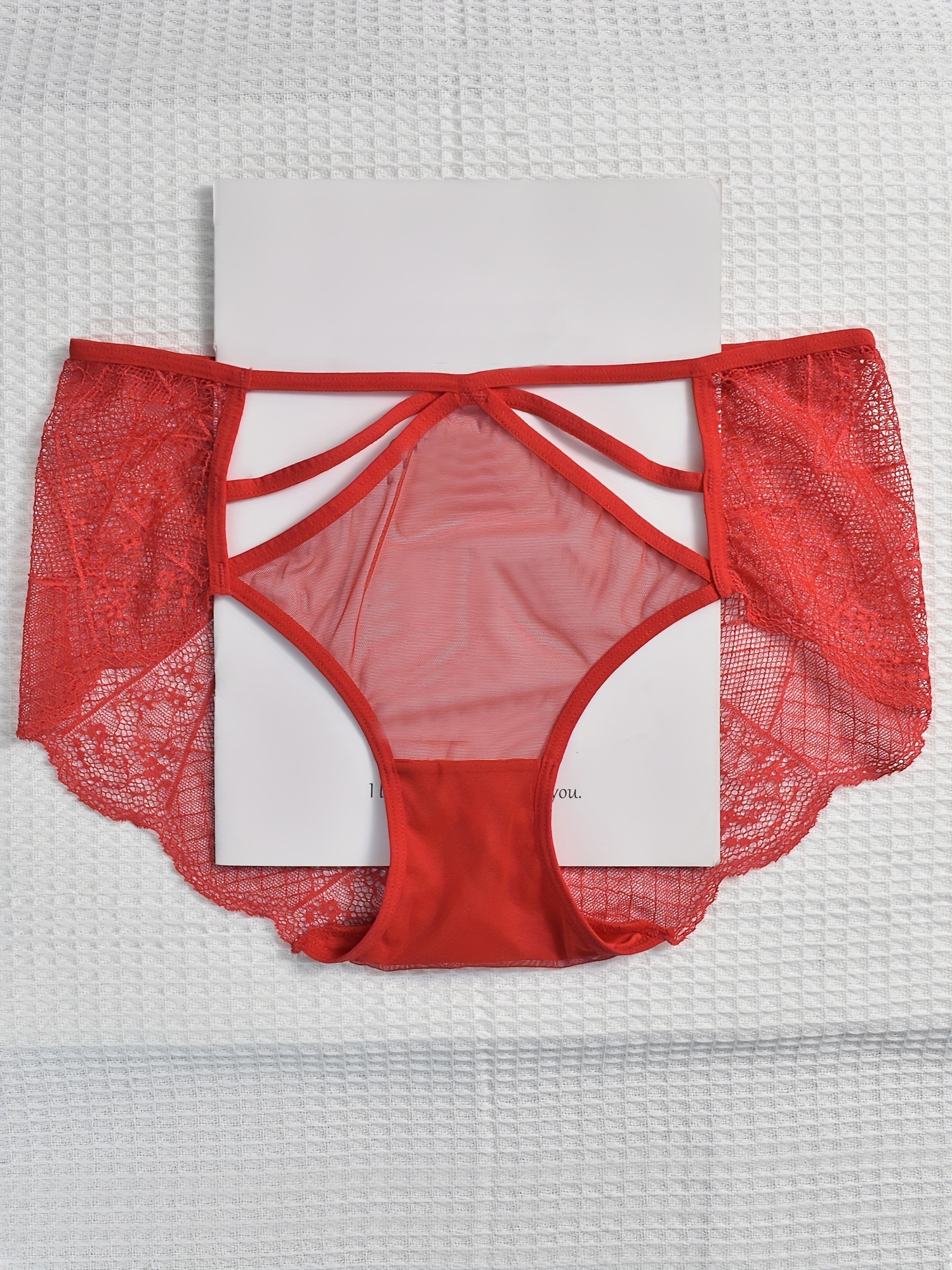 What Do Red Sheer Panties Say About You?