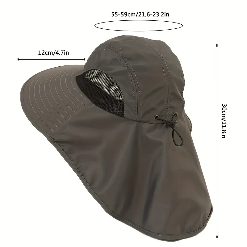 Adjustable Spring Summer Outdoor Sun Hat For Men Women With Wide Brim  Safari Hiking Hat Fishing Hat - Jewelry & Accessories - Temu Australia