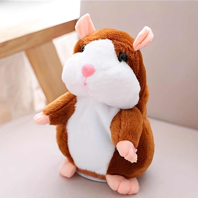 Acheter Jouet en peluche électronique de hamster parlant mignon pour  enfants