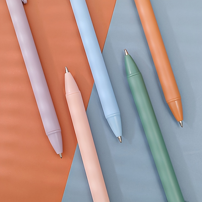Morandi Color Gel Pens With Black Refills Add A Pop Of Color - Temu Germany