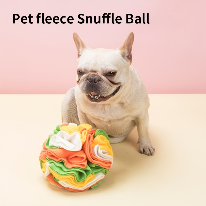 Pet Snuffle Ball Toy Dog Activity Mat Dog Treat Ball Dog Snuffle Toys  Interactive Dog Ball