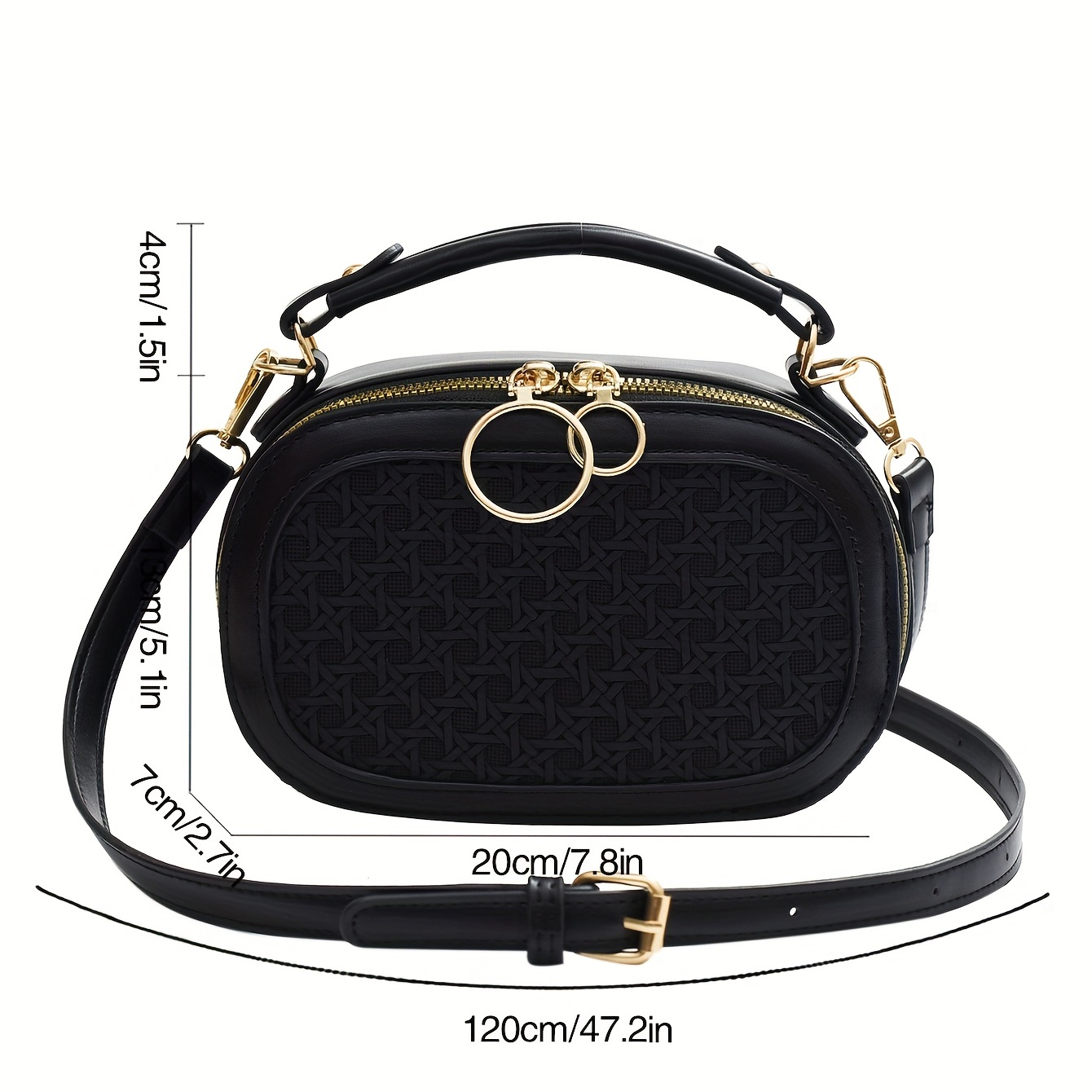 Mini Trendy Crossbody Bag Fashion Soft Shoulder Bag Womens Casual Handbag  Phone Purse 8 27 X5 12 X3 54 - Bags & Luggage - Temu