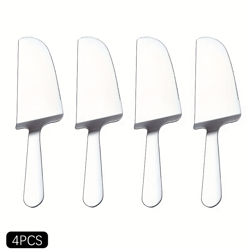 Premium Plastic Curved Handle Cake Spatula With Durable - Temu