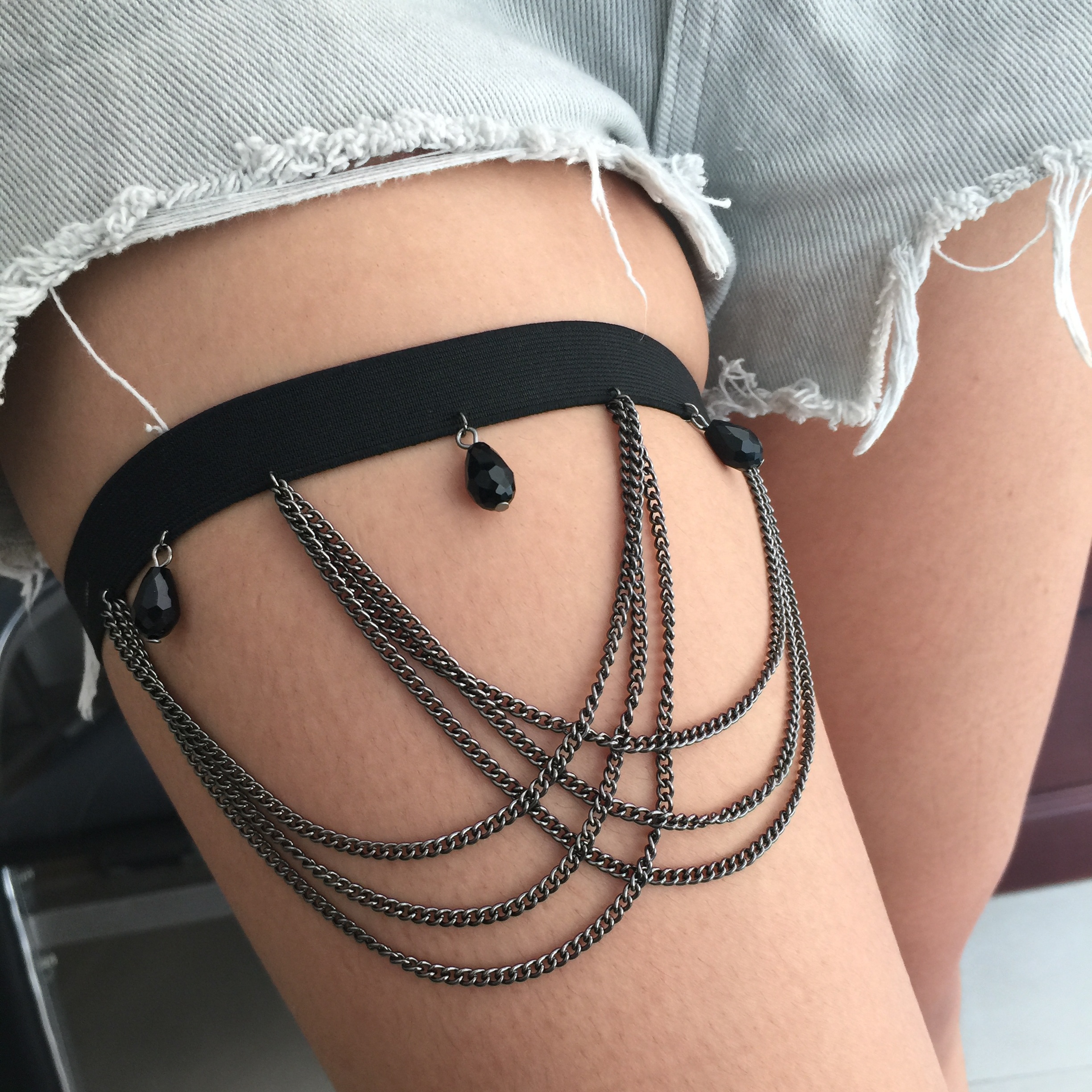 Gothic Leg Loop Harness Belt Sexy Women's Lingerie Underwear - Temu New  Zealand
