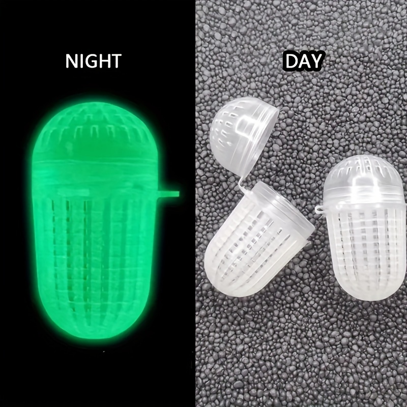 Luminous Bait Ball Earthworm/Shrimp Cage 20pcs