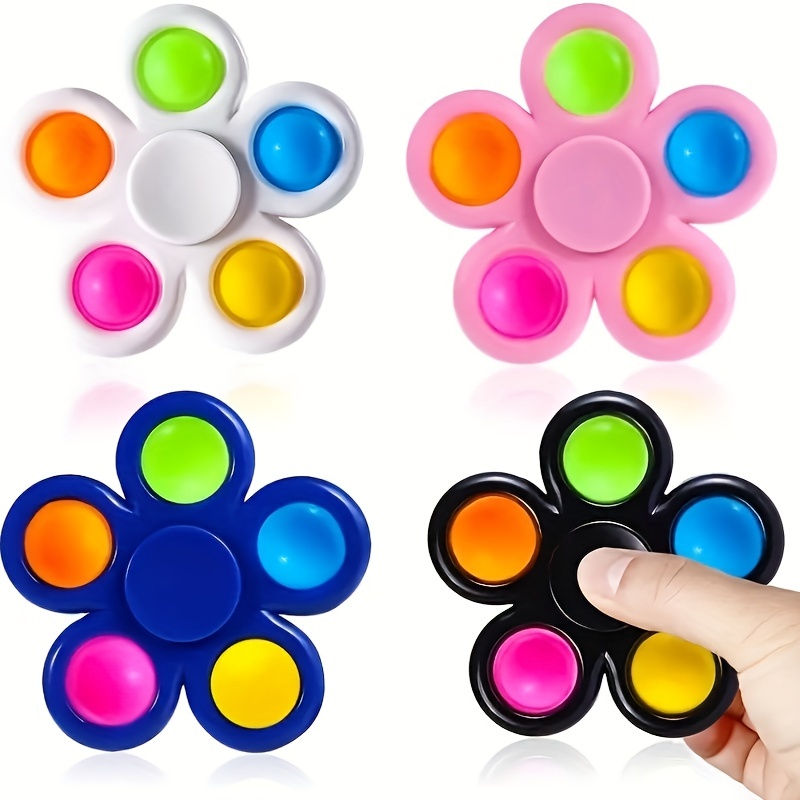 Pop Fidget Sensorial Spinner Juguetes Bebé Chico Adulto - Temu