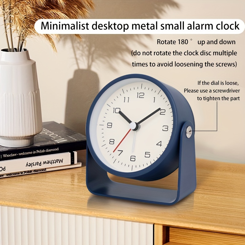 Brass Desk Clock, Royal Marine Clocks Nautical Clock Desktop Office Table  Decor 