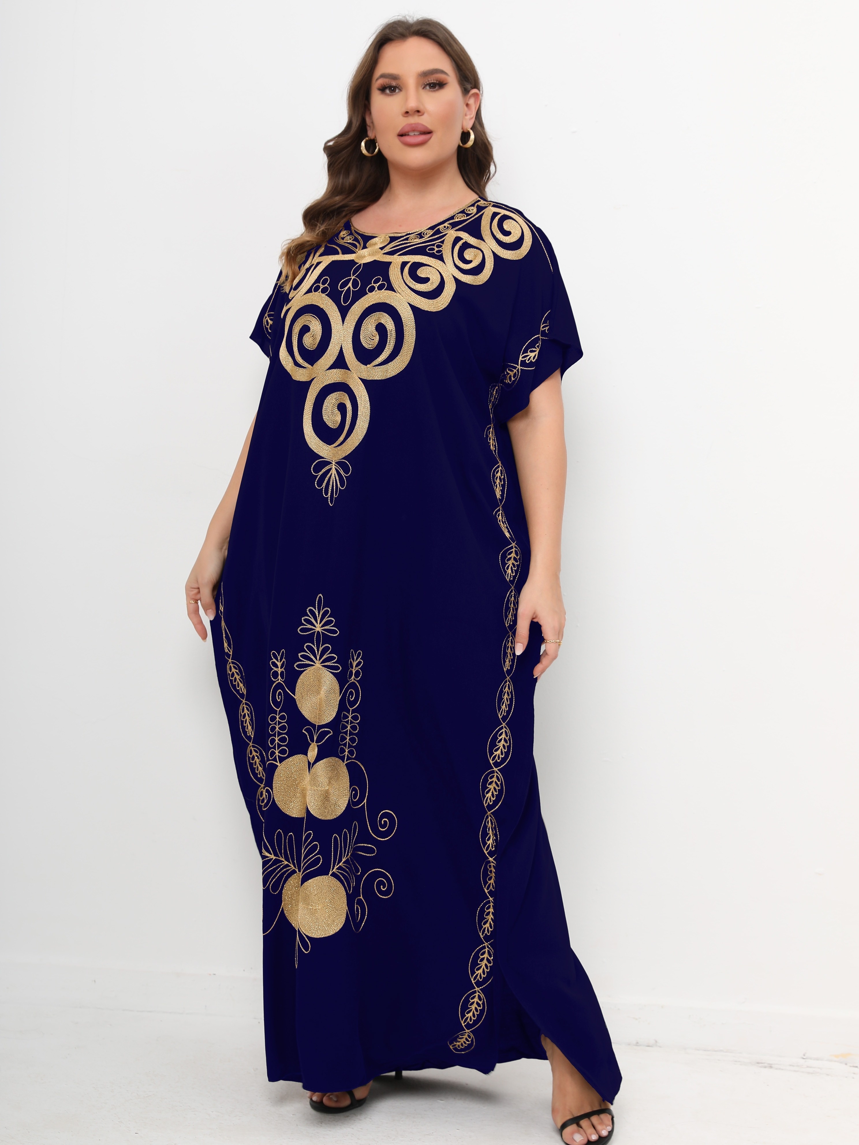 african kaftan dresses for ladies KAFATU Womens Beige Kaftan Dress Maxi African Tribal