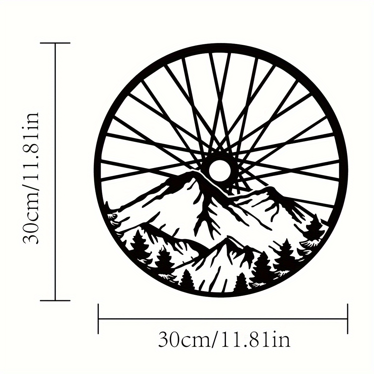 Metal Wall Art Mountain Bike Art Cyclist Wall Hangings Biker - Temu