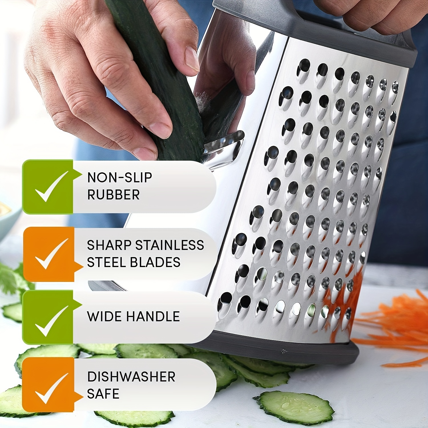 4 Sided Box Grater