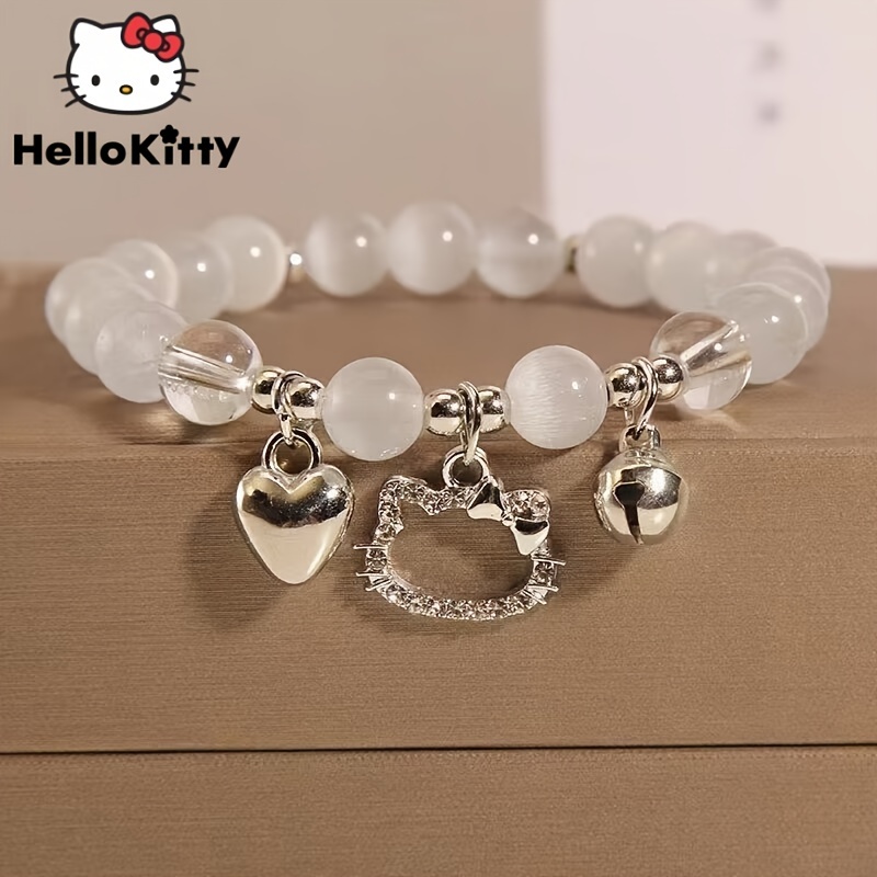 Sanrio Characters Pastel Beads Make Kit Hello Kitty My Melody Girl's Toy  Japan