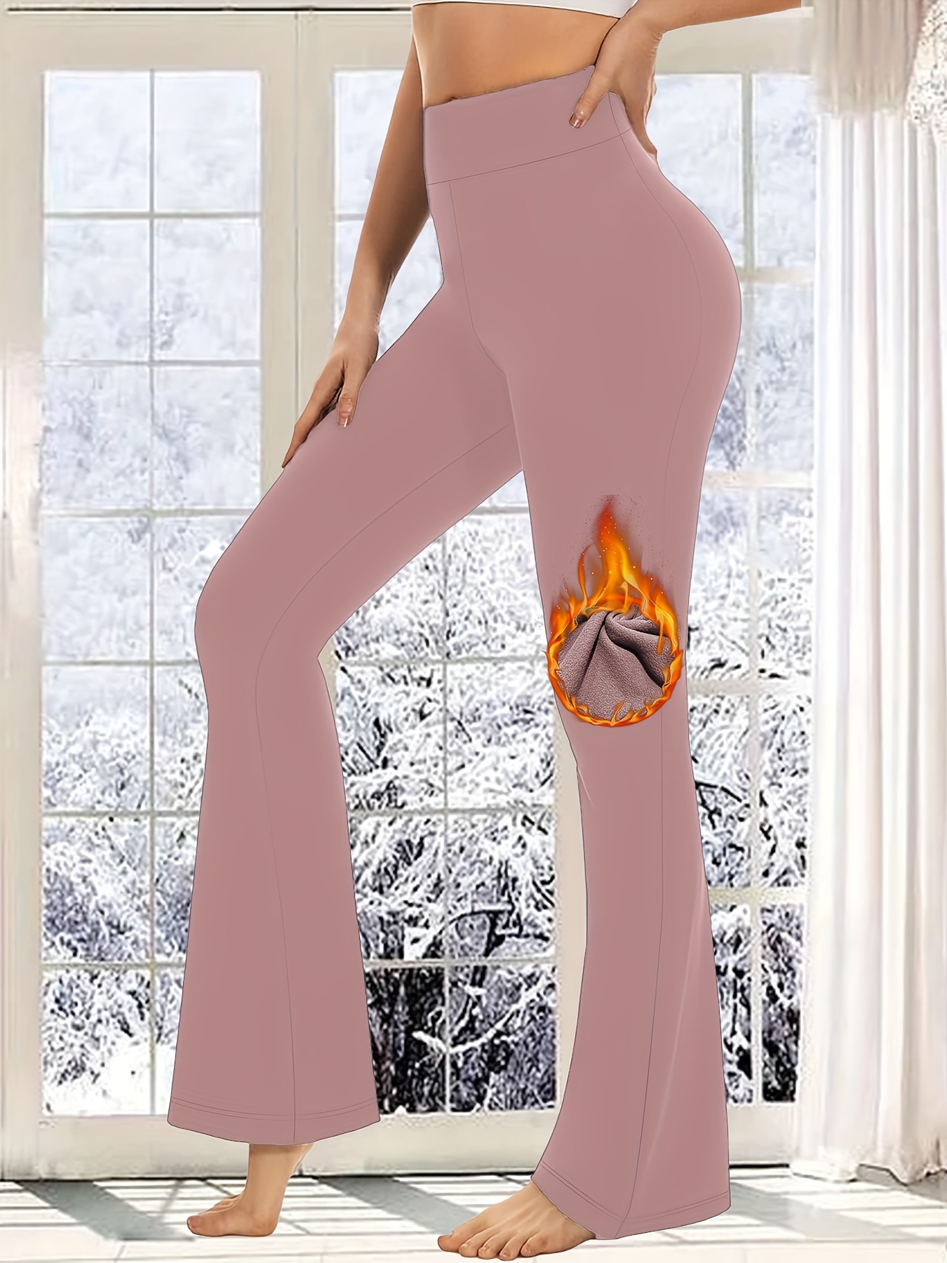 Womens Bootcut Yoga Pants - Flare Leggings for Women High Waisted