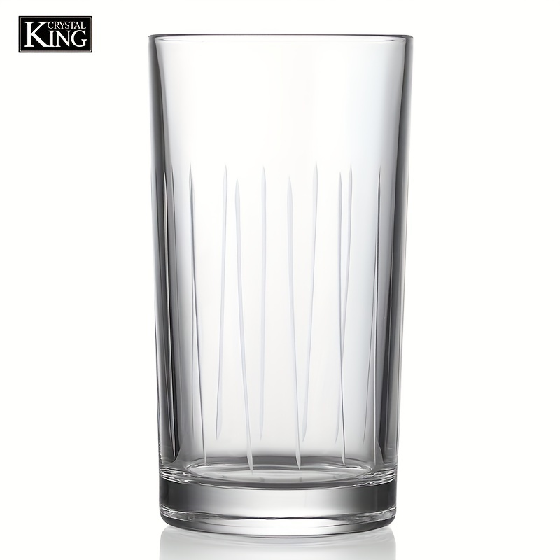 Highball Drinking Glasses Tall Glass Cups Lead Free Crystal - Temu