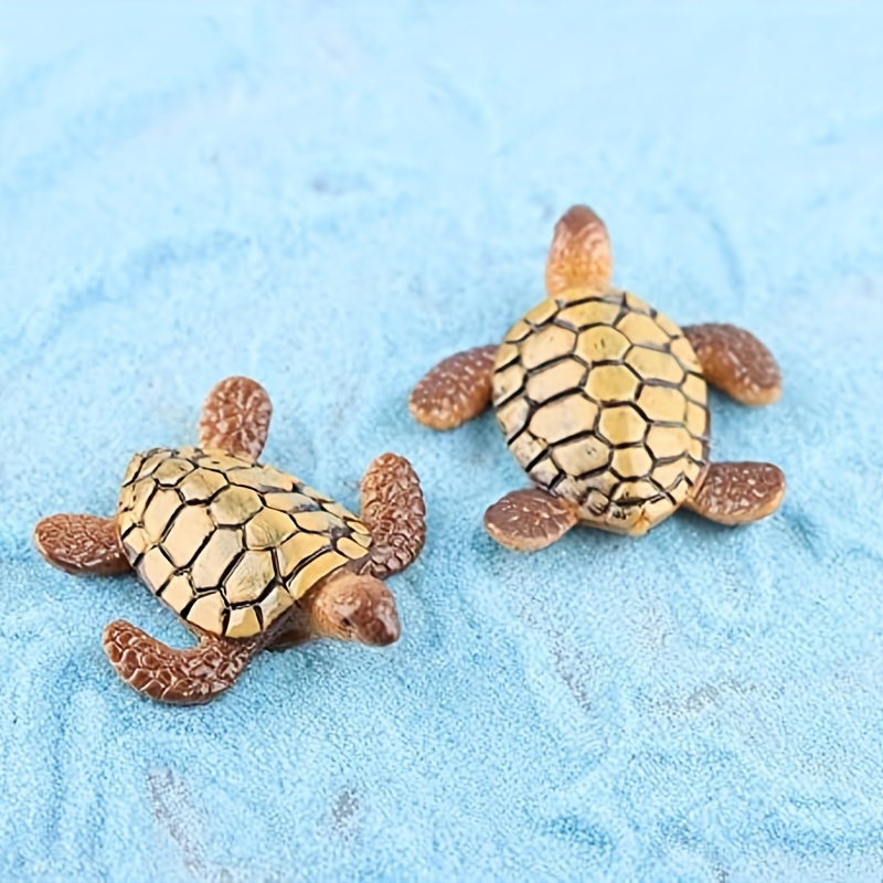 Miniature Sea Turtle Resin Statue Figurines For Fairy Garden - Temu  Australia