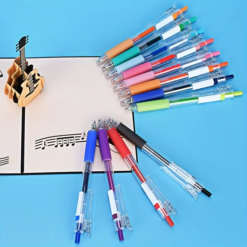 Drawing Gel Ink Pens Colored Gel Pens Fine Point Assorted - Temu