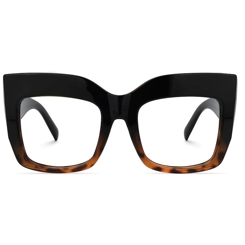 Square Light Blocking Glasses For Women Anti Eyestrain Eyeglasses