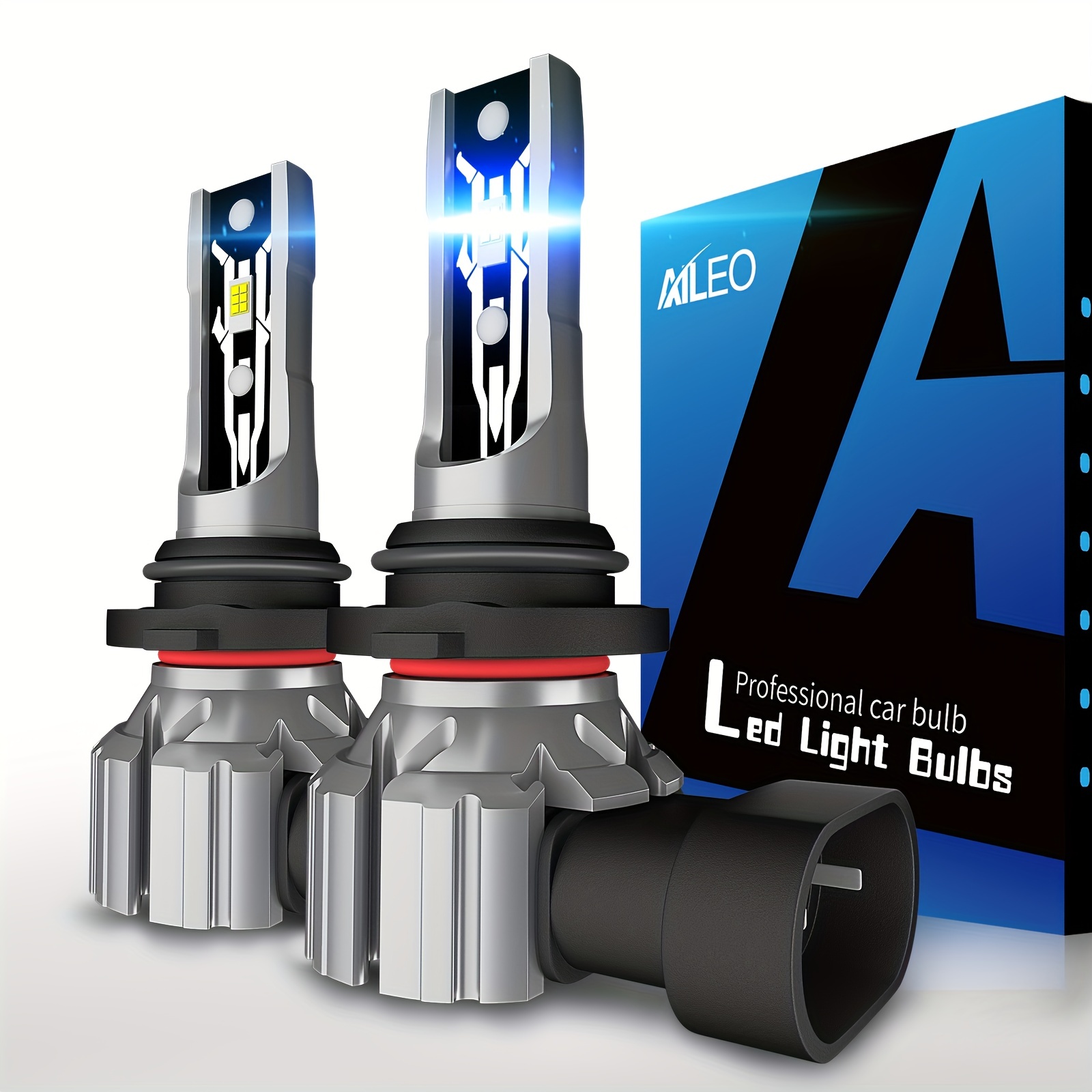 Ampoules de phare LED H11/H9/H8, 16 000 lm 500 % plus lumineuses