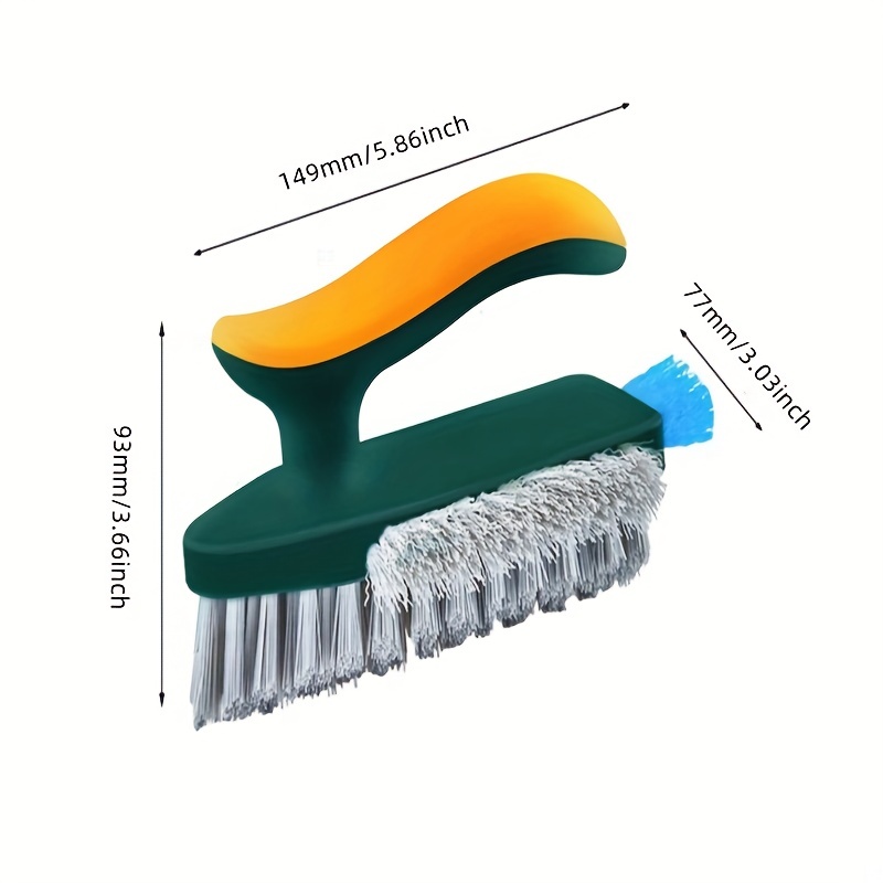 1pc Multi-functional Crevice Cleaning Brush For Floor, Bathroom