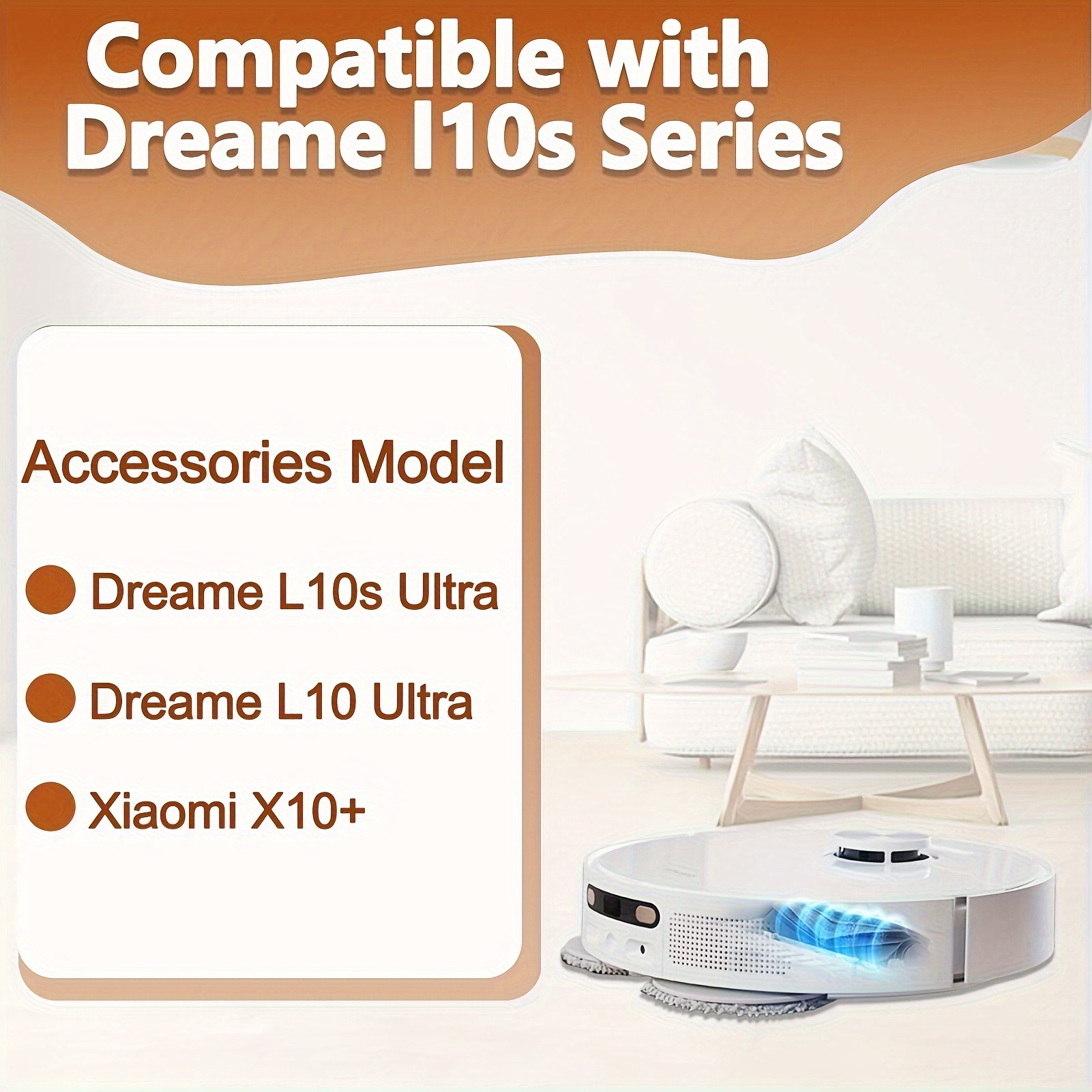 Accessory Set Dreame L10 Ultra 10s Ultra Robot Vacuum - Temu