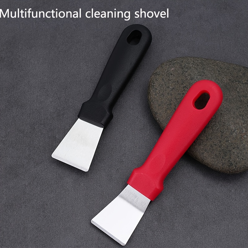 Multipurpose Kitchen Cleaning Spatula Stainless Steel Freezer Ice Remover Shovel Cleaning Tool for Kitchen New, Size: 3pcs