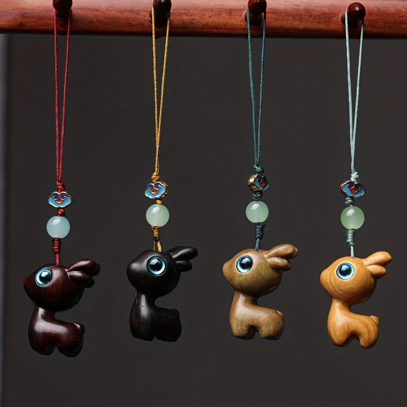 1pc Car Key Chain 3d Cute Cartoon Rabbit Design Pendant Car Key Ring With  Lanyard For Car Key Accessories Car Decorations For Car Keys - Automotive -  Temu New Zealand