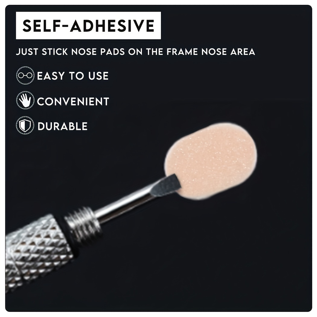 Soft Foam Eyeglasses Nose Pads Self Adhesive Non Slip Nose Pads