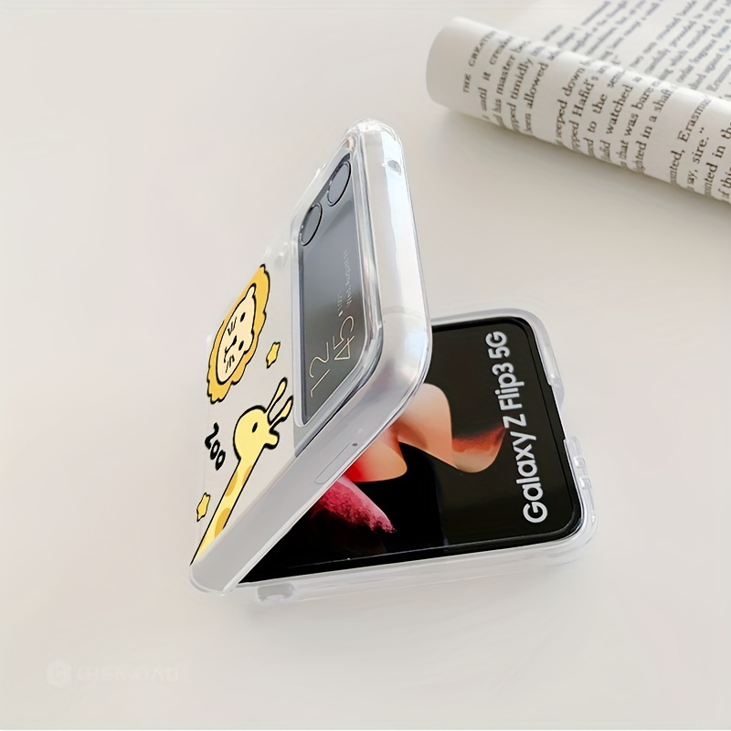 For Samsung Galaxy Z Flip 3 Flip 4 Cartoon One Piece Shockproof