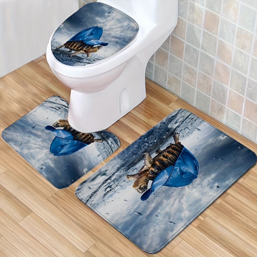 Non-Slip Ultra Soft Absorbent Bathroom Shower Mat
