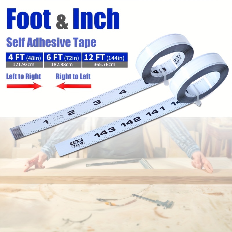 Steel Measuring Tools, Steel Measuring Tape, Self-adhesive Ruler