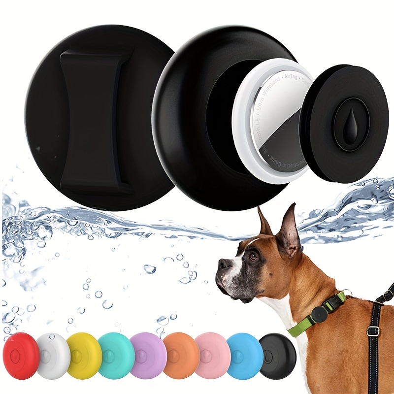 Soporte impermeable para Collar de perro Airtag Ipx8, funda protectora dura  antiarañazos duradera para Apple Airtag YONGSHENG 8390614989580