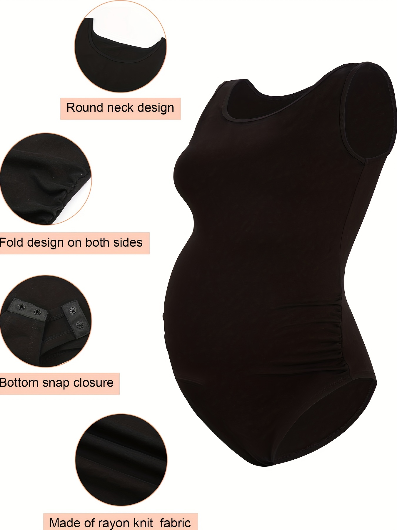 Sleeveless Tight Body Shaper Tummy Support Tank Bodysuit