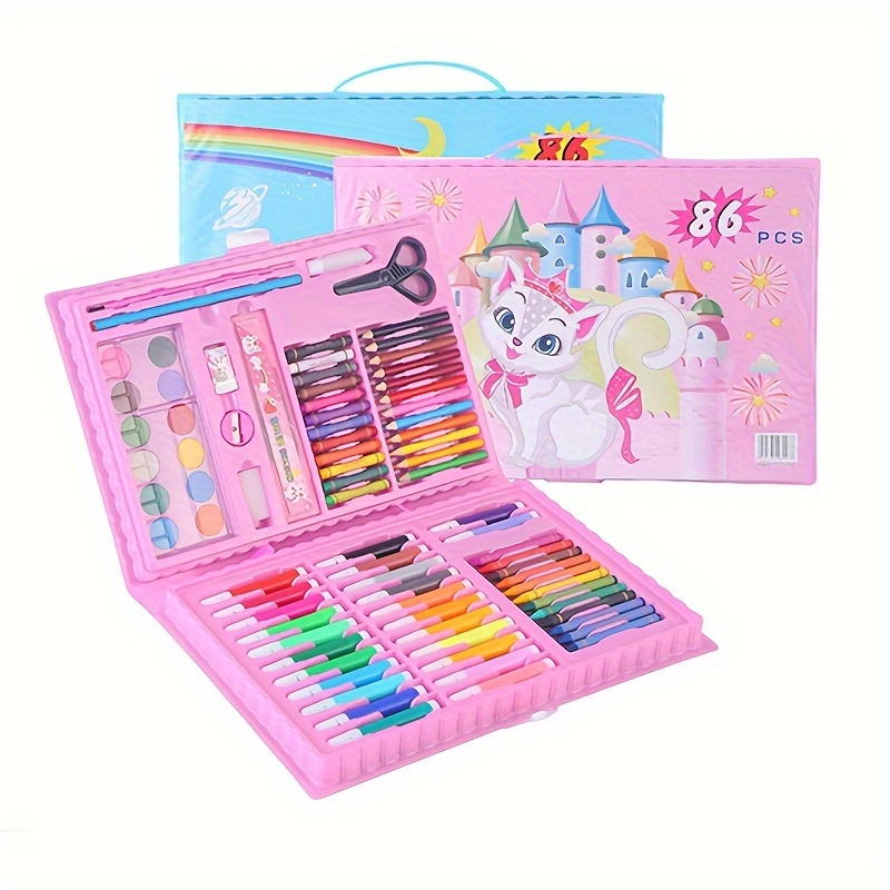 86/150Pcs/Set Drawing Tool Kit with Box Painting Brush Art Marker