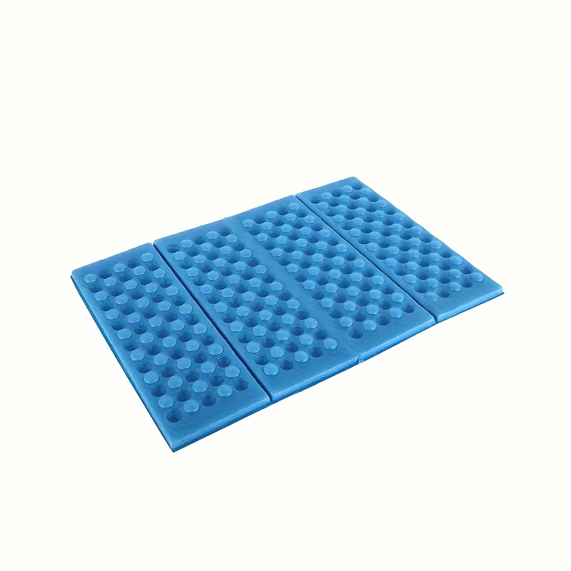 Foldable Egg Crate Foam Pad For Lightweight Protection - Multicolor