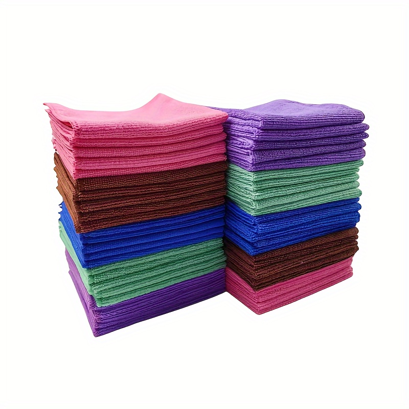 Kitchen Towels And Dishcloths Rag Set Small Dish Towels For Washing Dishes  Dish Rags For Everyday Cooking Baking - Random Color - Temu