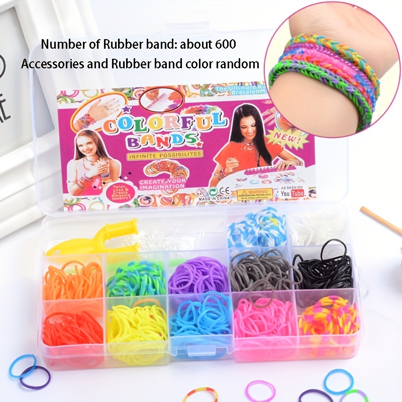 Mini Small Rubber Hairband, Tiny Colorful Elastic Hair Ties For