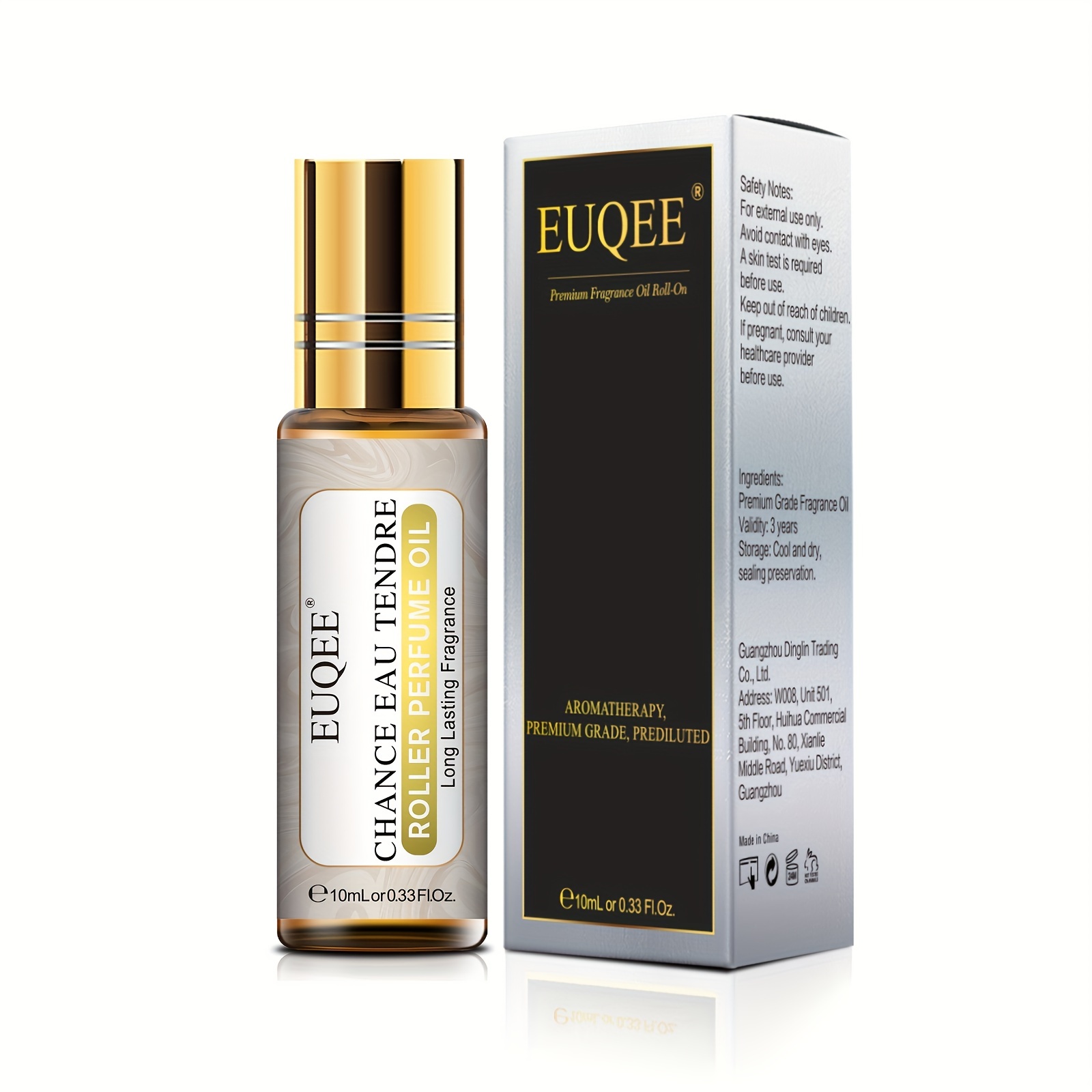 Euqee Chance Eau Tendre Roller Fragrance Oils /0.33fl.oz, Perfume