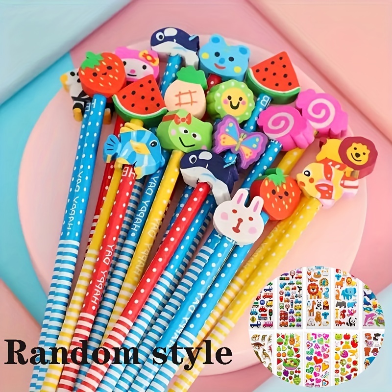 24pcs Drawing Diy Rainbow Four Color One Core Fun Pen Creative Children's  Coloring Stationery One Multi-color Pencil