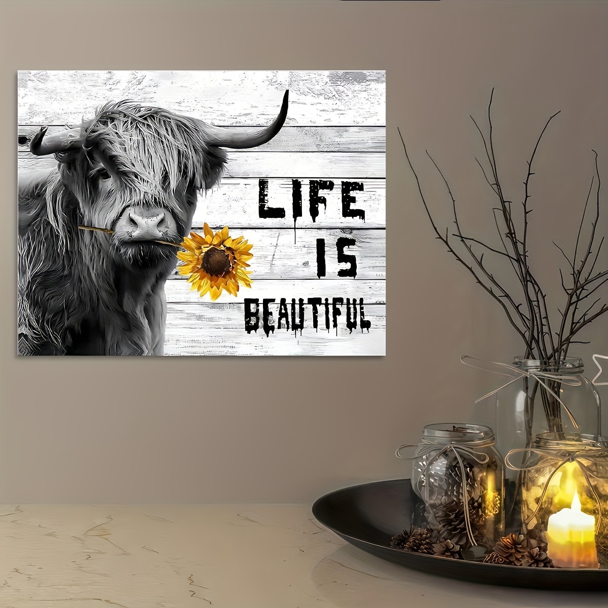 Highland Cow – beautiful poster wall art – Photowall