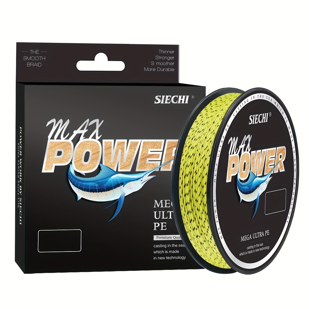 Smooth Durable 4x Braided Pe Fishing Line Optimal Fishing - Temu