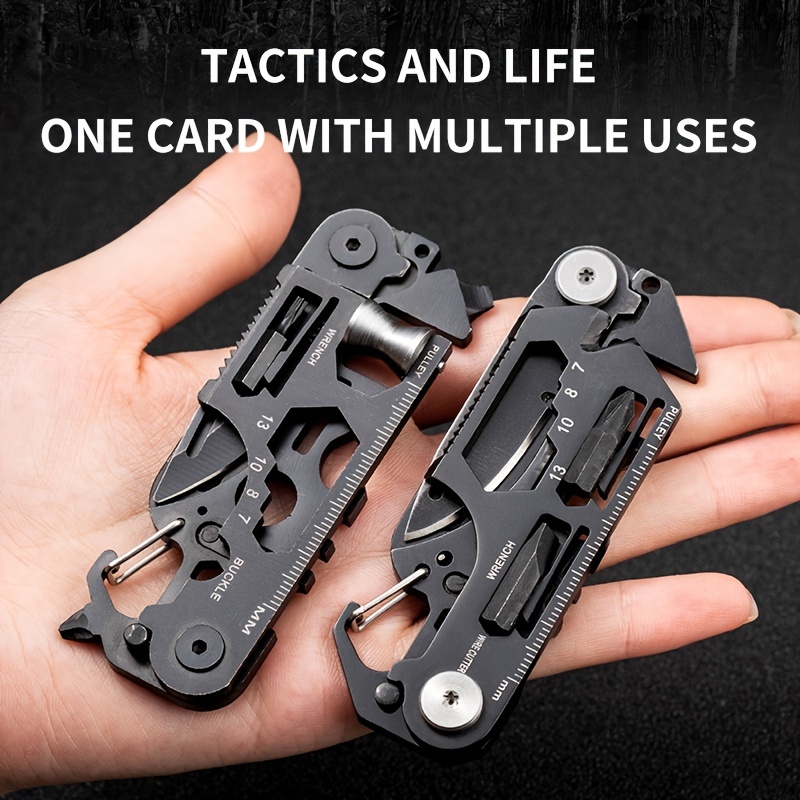 Multipurpose Credit Card Shaped Tactical Edc Tool Multitool - Temu