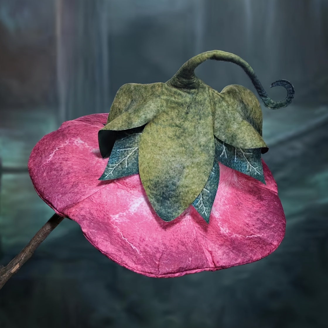 rose red flower shaped felt hat decoration hat Temu Philippines