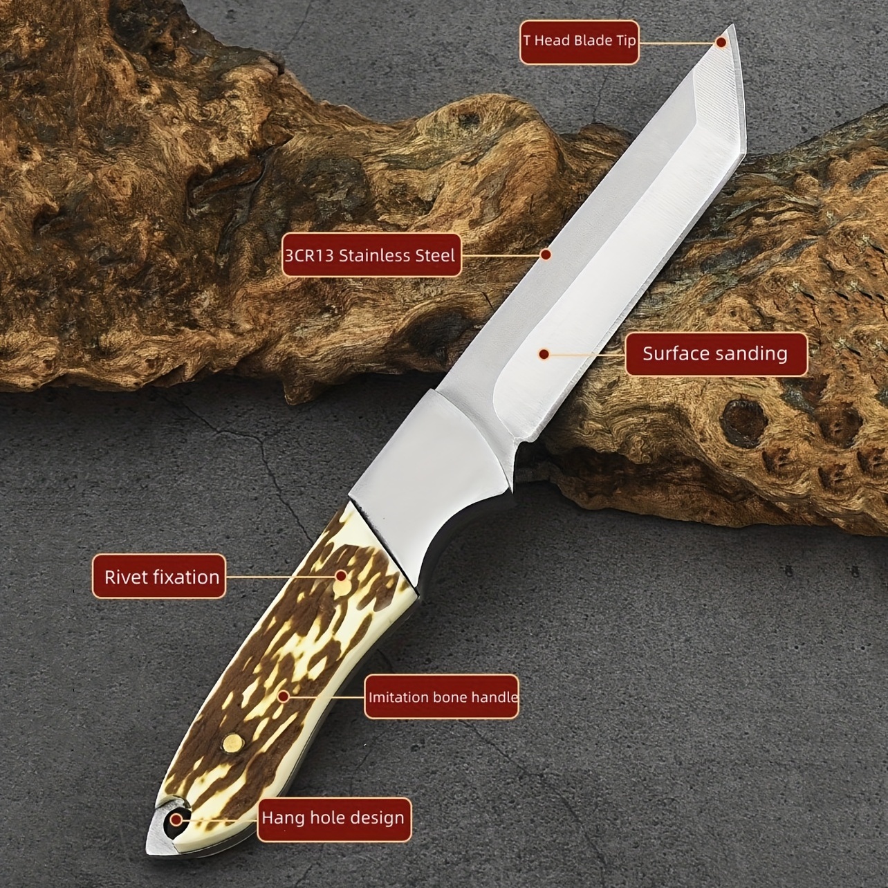 Ultra sharp Camping Knife With Sheaths Multifunctional - Temu