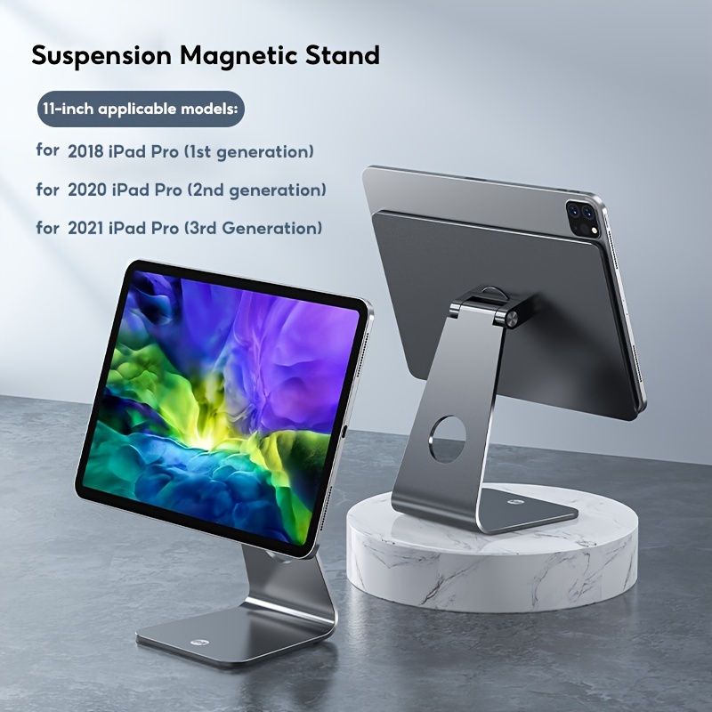 Support ipad magnétique de bureau pour ipad pro 12,9 / 11 pouces