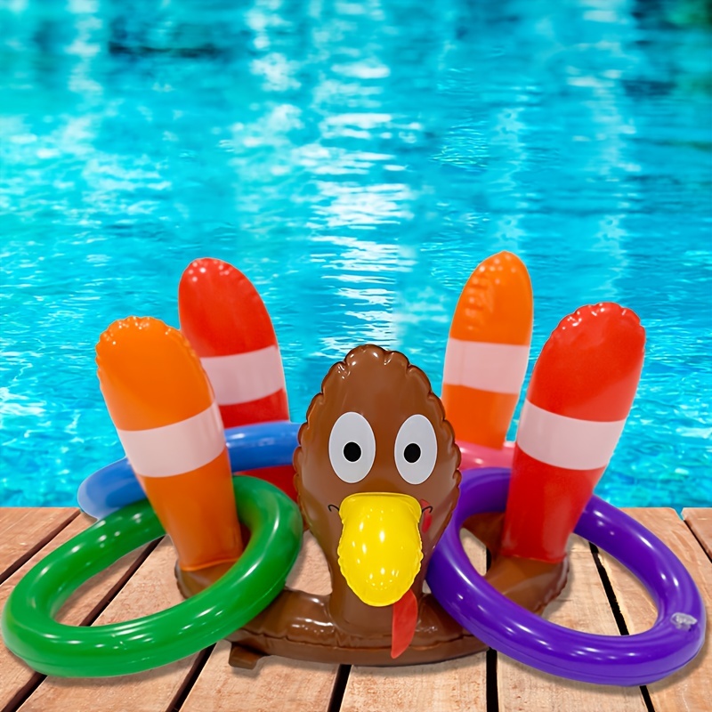 Inflatable turkey pool hot sale float