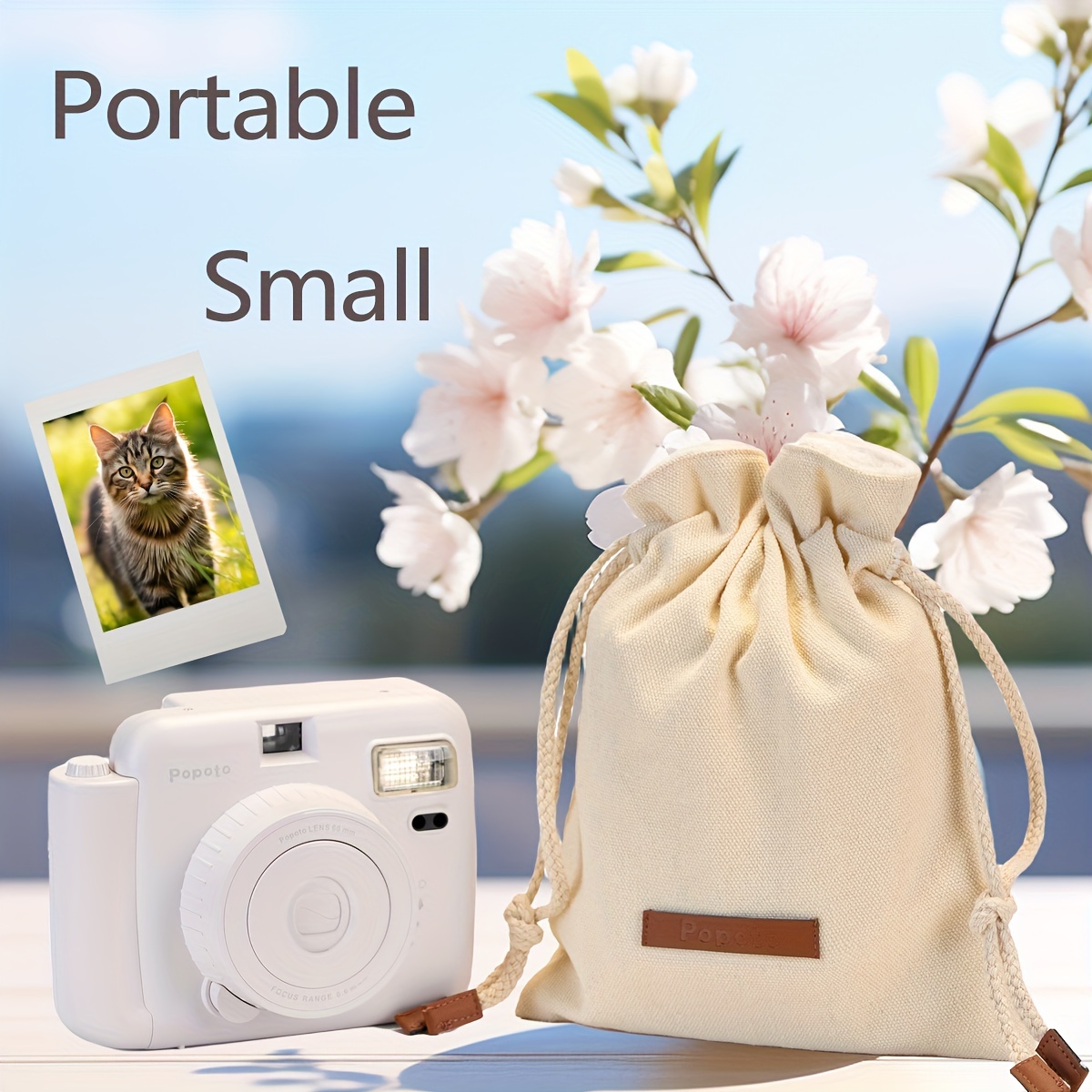Popoto Instant Camera Gift Bundle Bag Ablum Suitable - Temu Canada